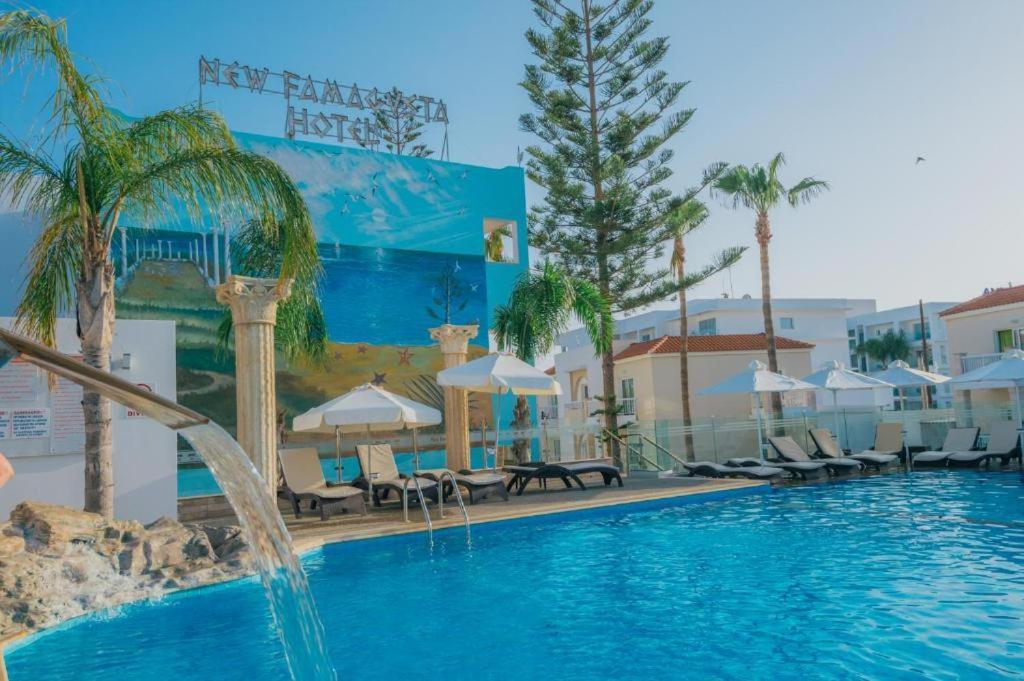 New Famagusta Hotel & Suites Ayia Napa Exterior foto